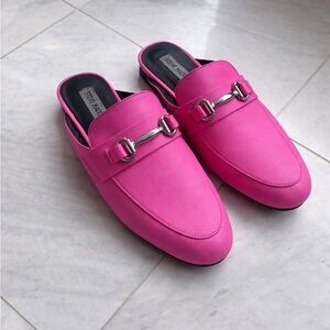 Steve Madden Fuchsia Men's Slip-On Loafers